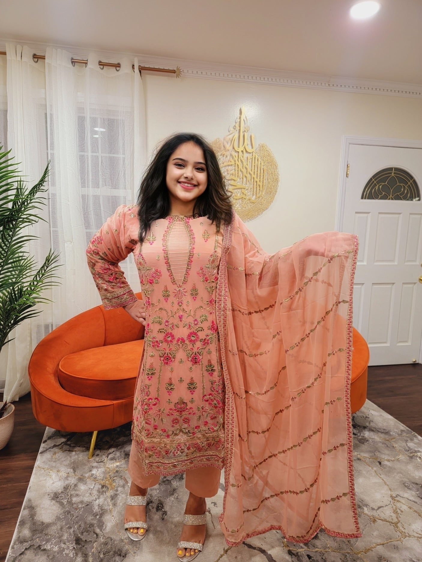 Pakistani Embroidered Party wear Ready To Ship