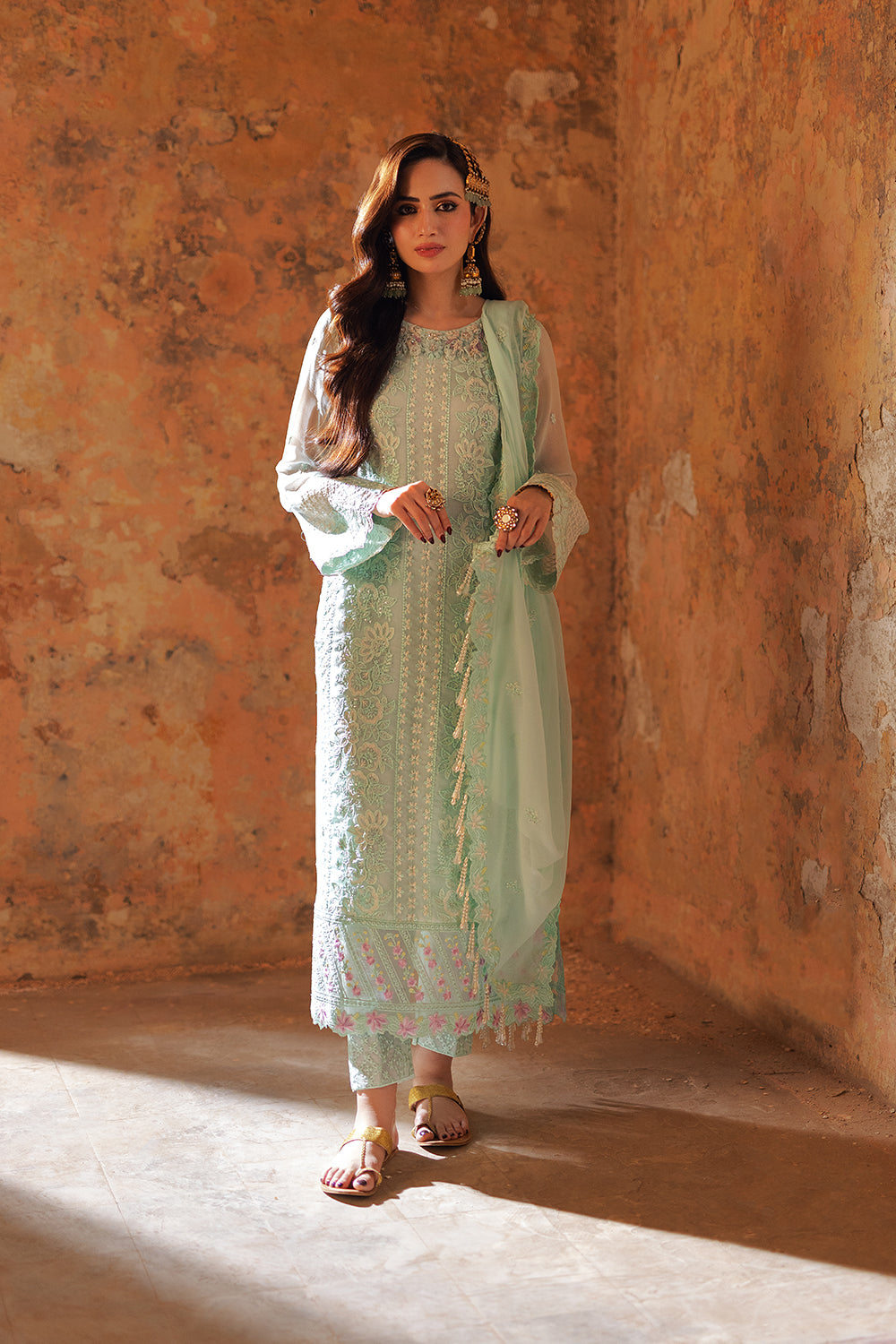 Azure Luxe Premium Chiffon Collection
