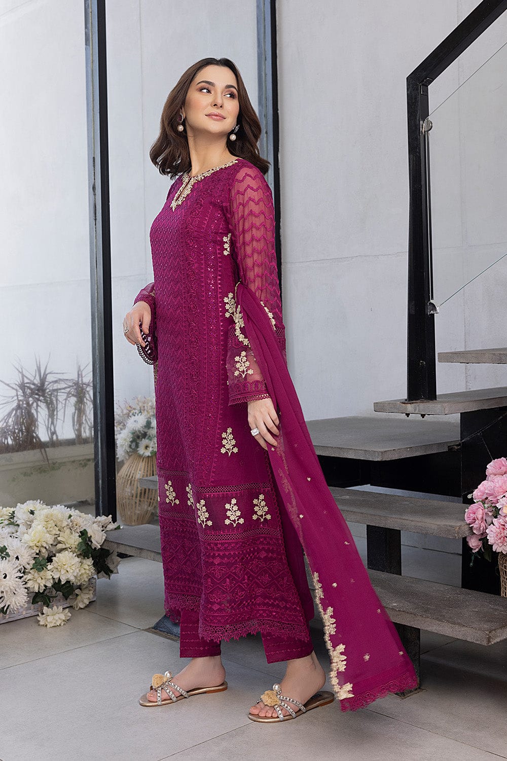 Azure Luxury Embroidered Collection