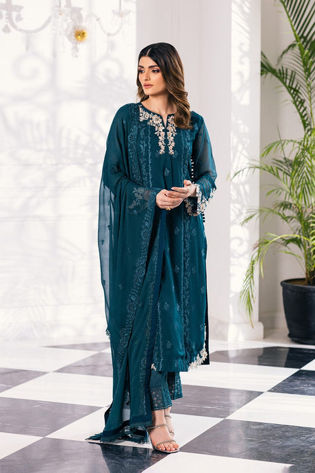 Azure Luxury Embroidered Collection