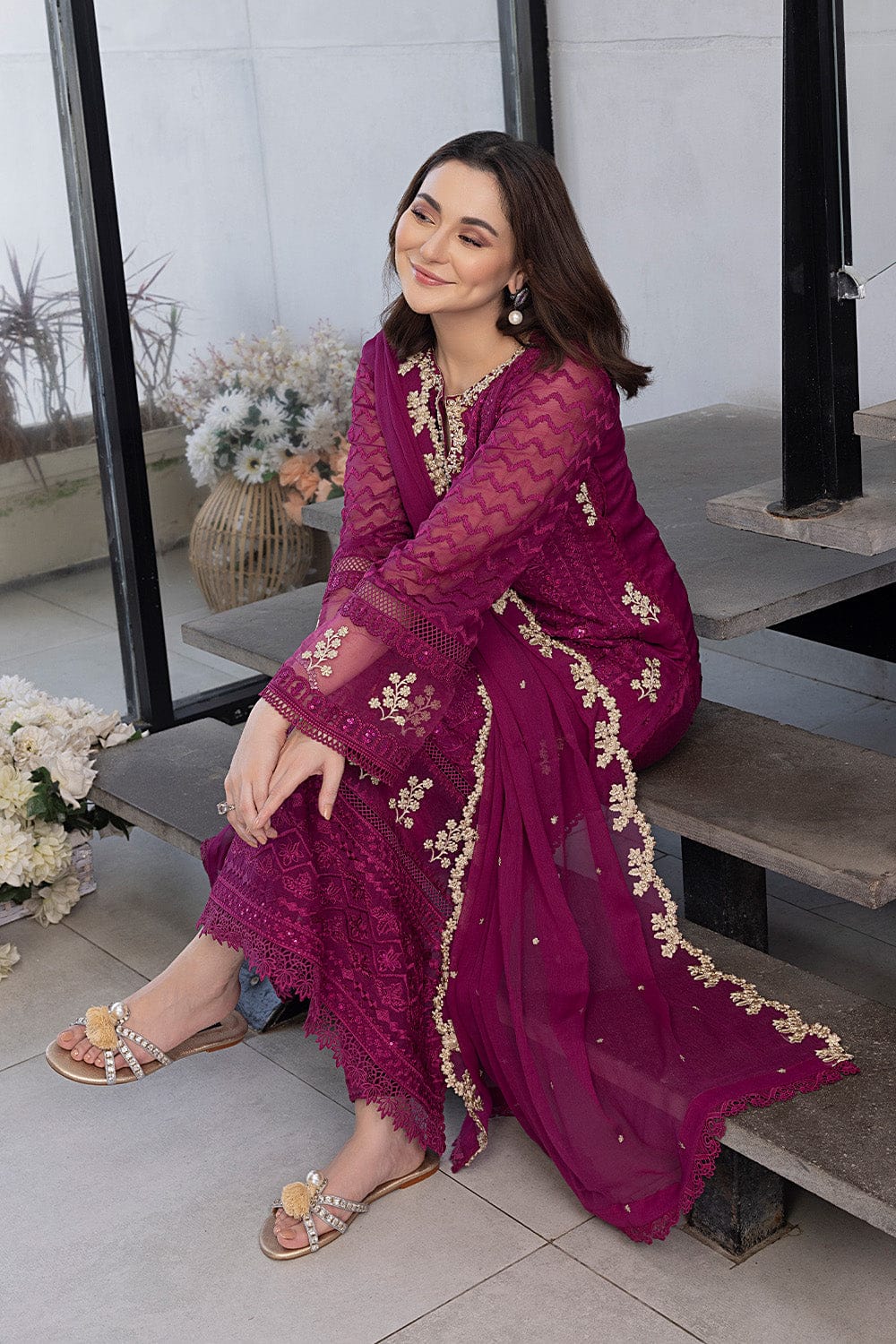 Azure Luxury Embroidered Collection