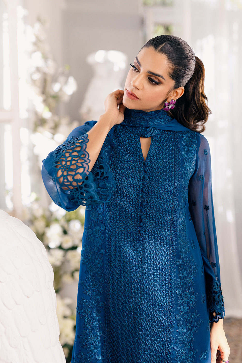 Azure Luxury Embroidered Collection