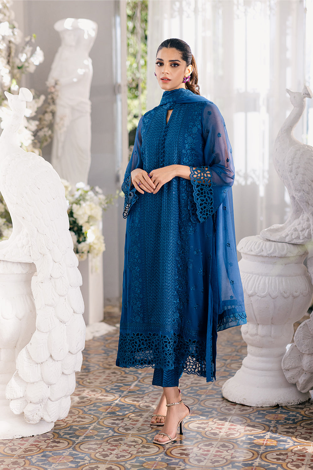 Azure Luxury Embroidered Collection
