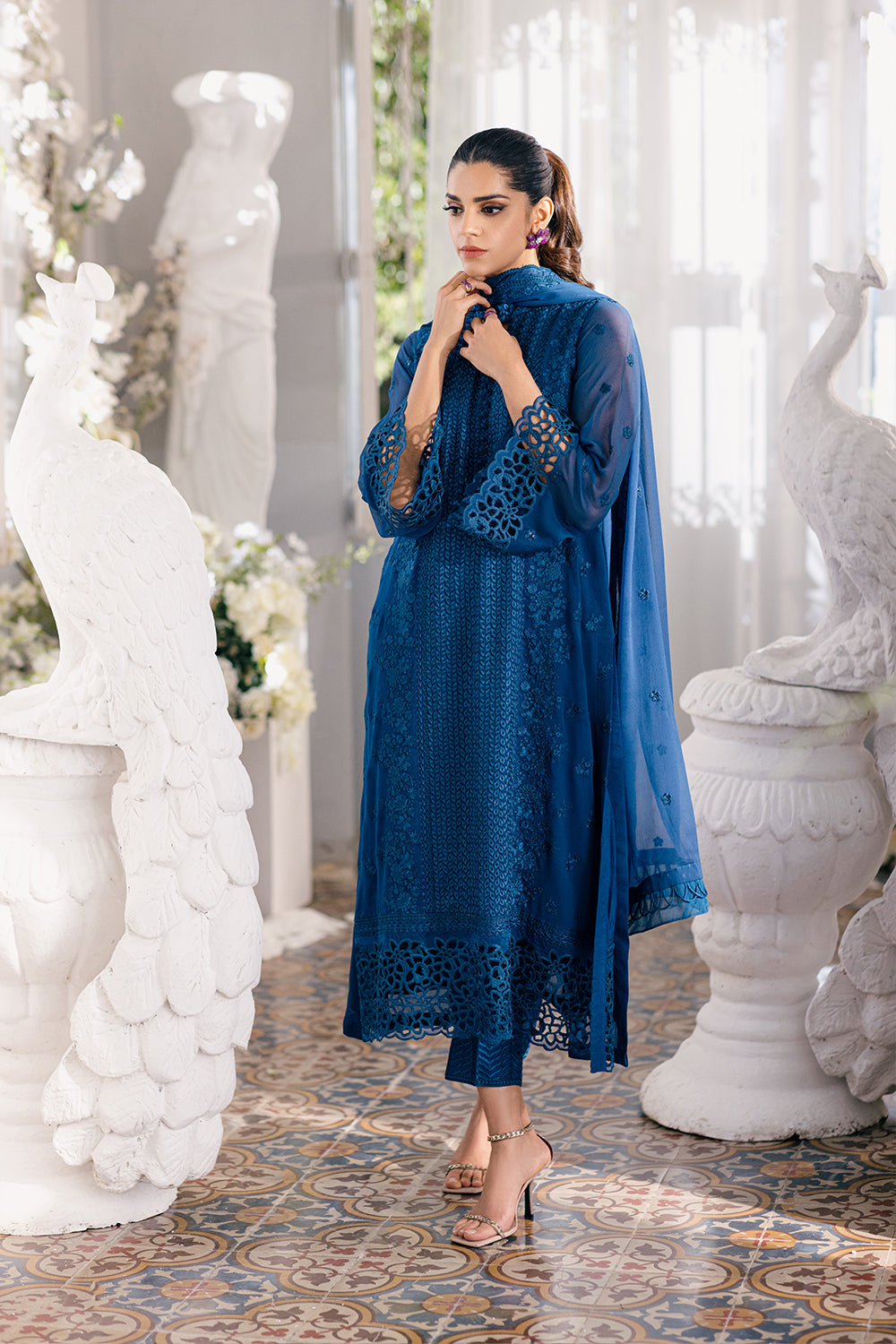 Azure Luxury Embroidered Collection