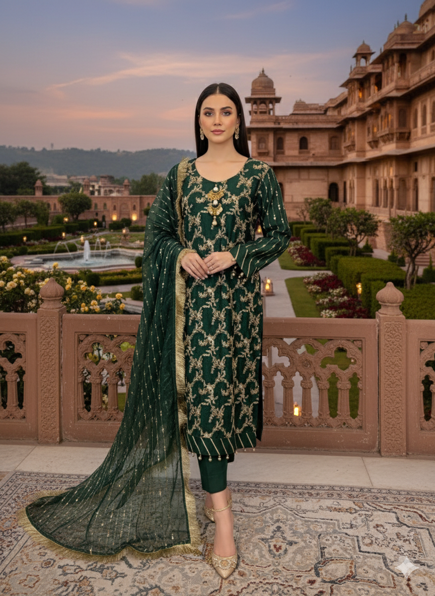 Pakistani Pure Chiffon Boutique Collection