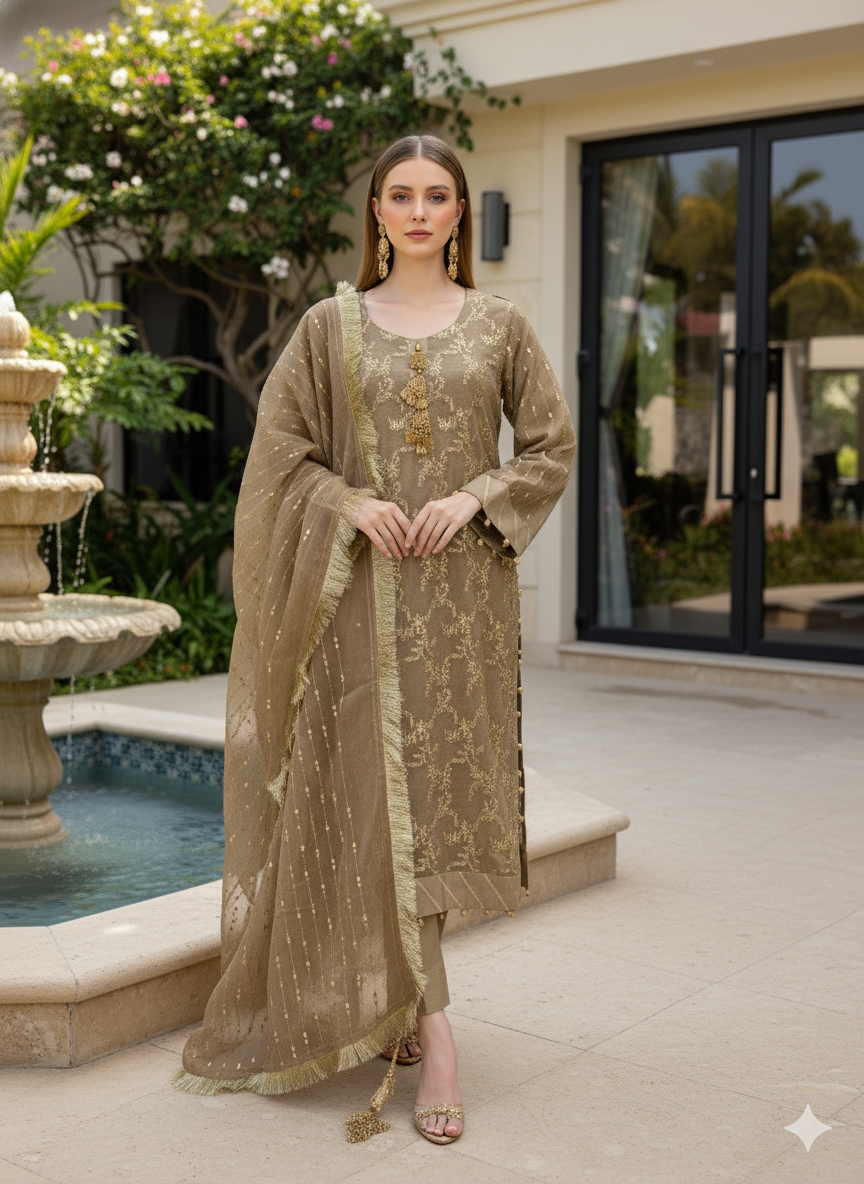 Pakistani Pure Chiffon Boutique Collection