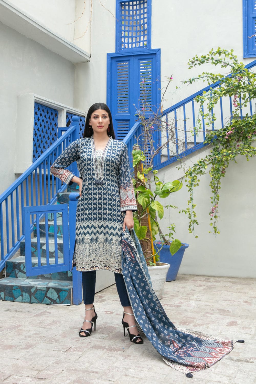 Mehray By Tawakkal Embroidered Lawn Collection