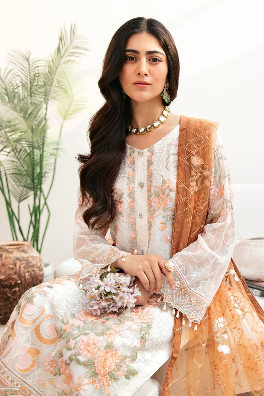 Chevron By Ramsha Chiffon Collection