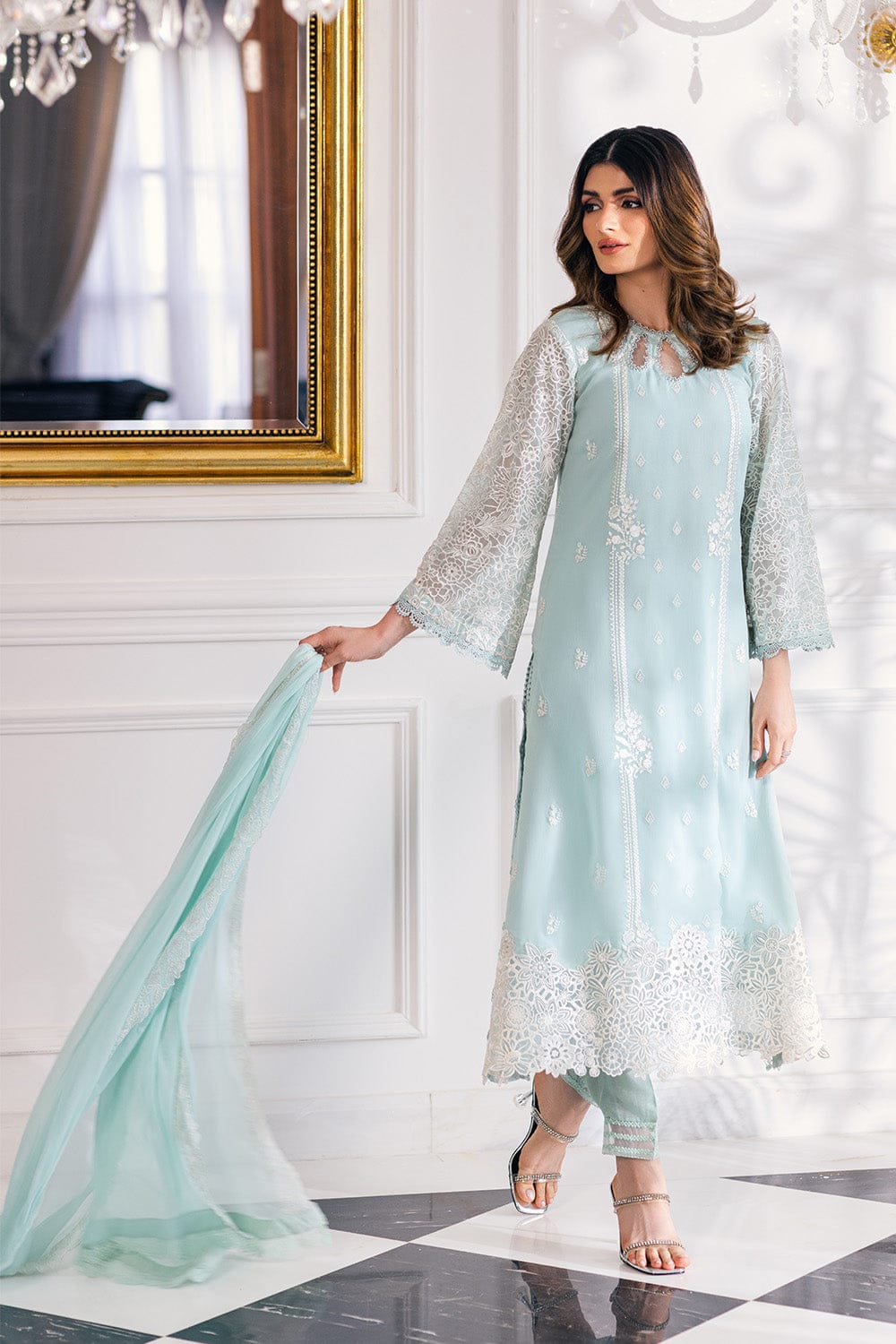 Azure Luxury Embroidered Collection