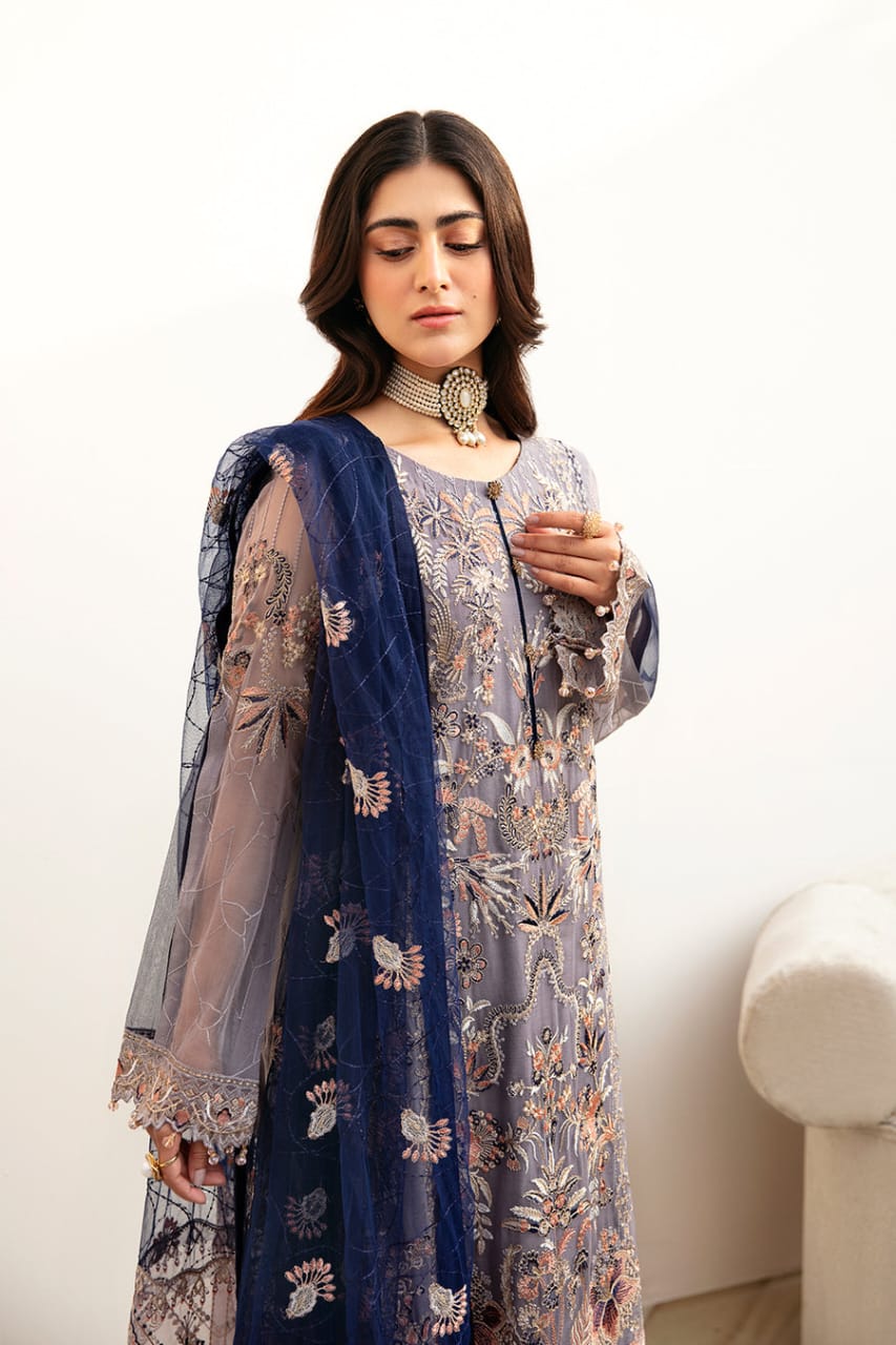 Chevron By Ramsha Chiffon Collection