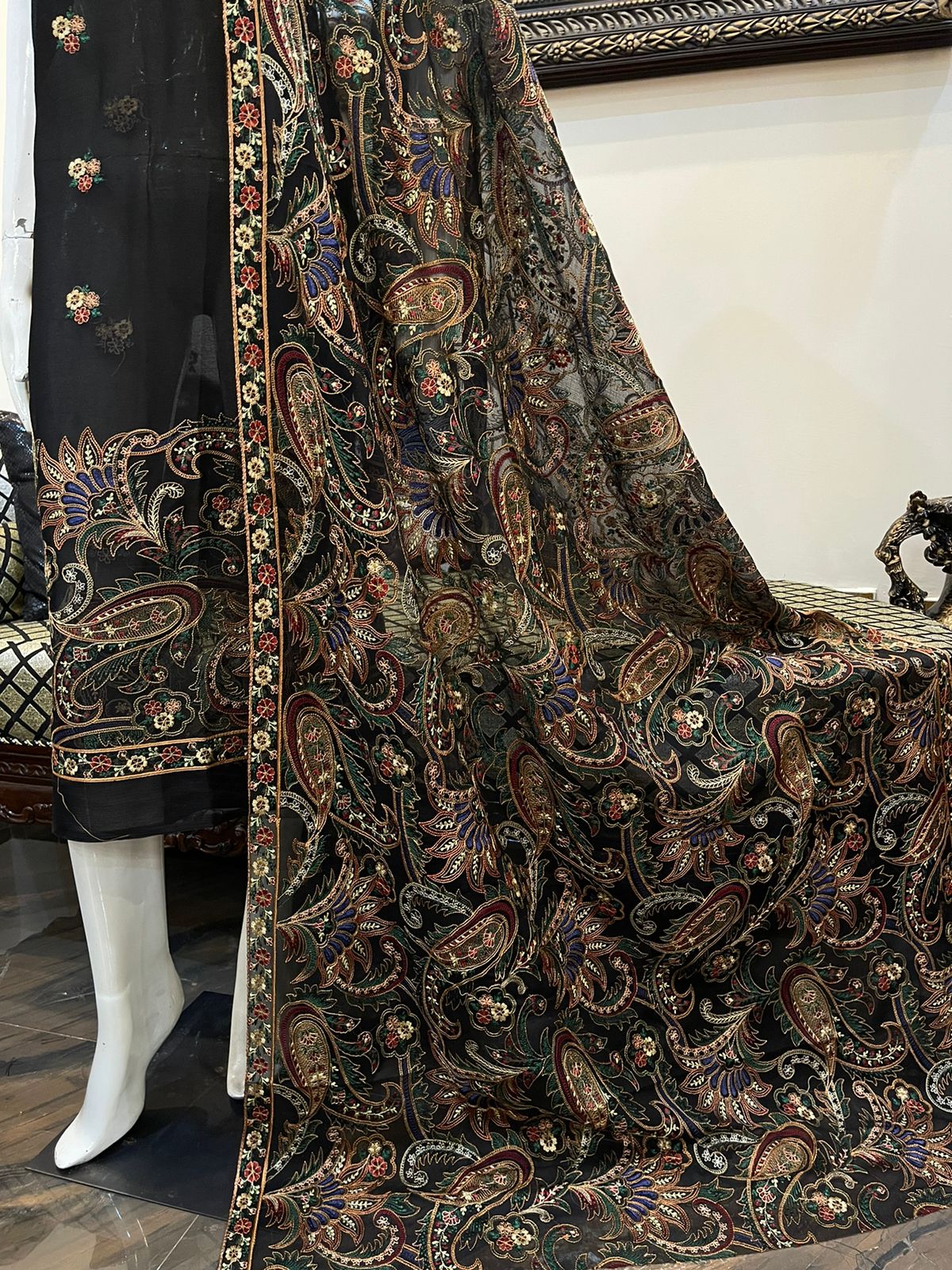 Pakistani Embroidered Party wear Ready To Ship