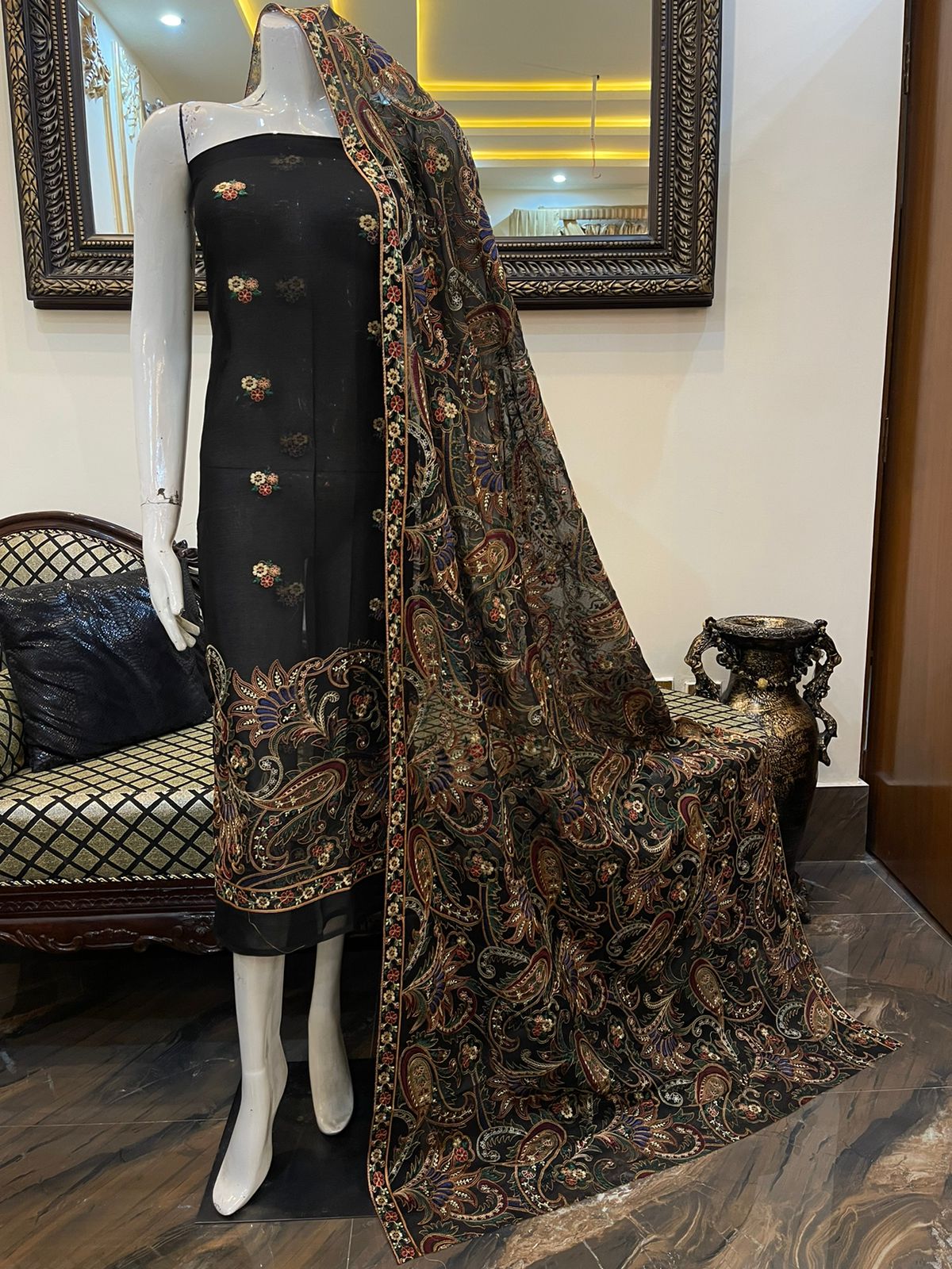 Pakistani Embroidered Party wear Ready To Ship