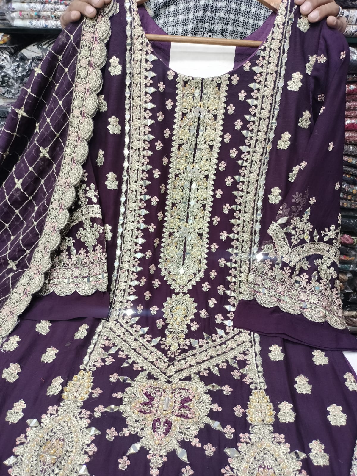 Pakistani Embroidered Party wear Ready To Ship