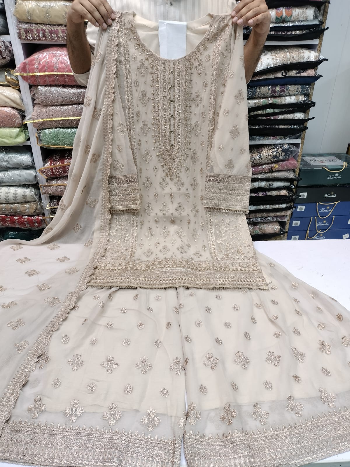 Pakistani Embroidered Party wear Ready To Ship