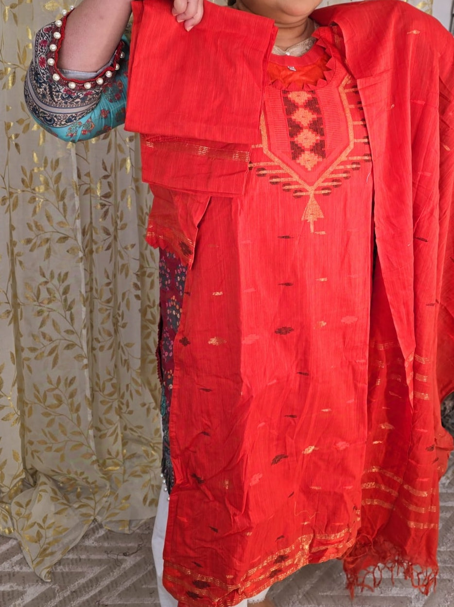 Bangladeshi Jamdani salwar kamiz