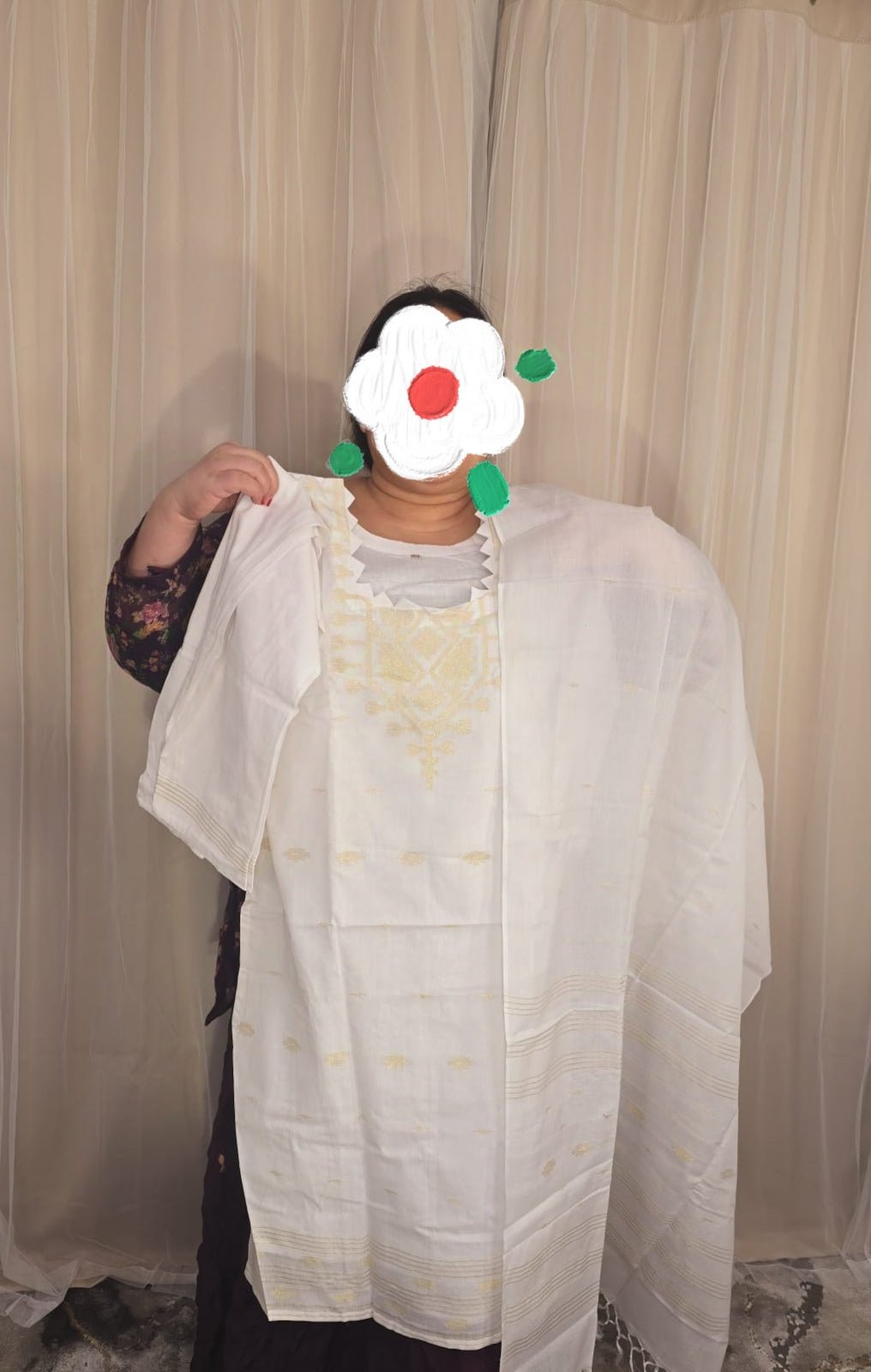 Bangladeshi Jamdani salwar kamiz