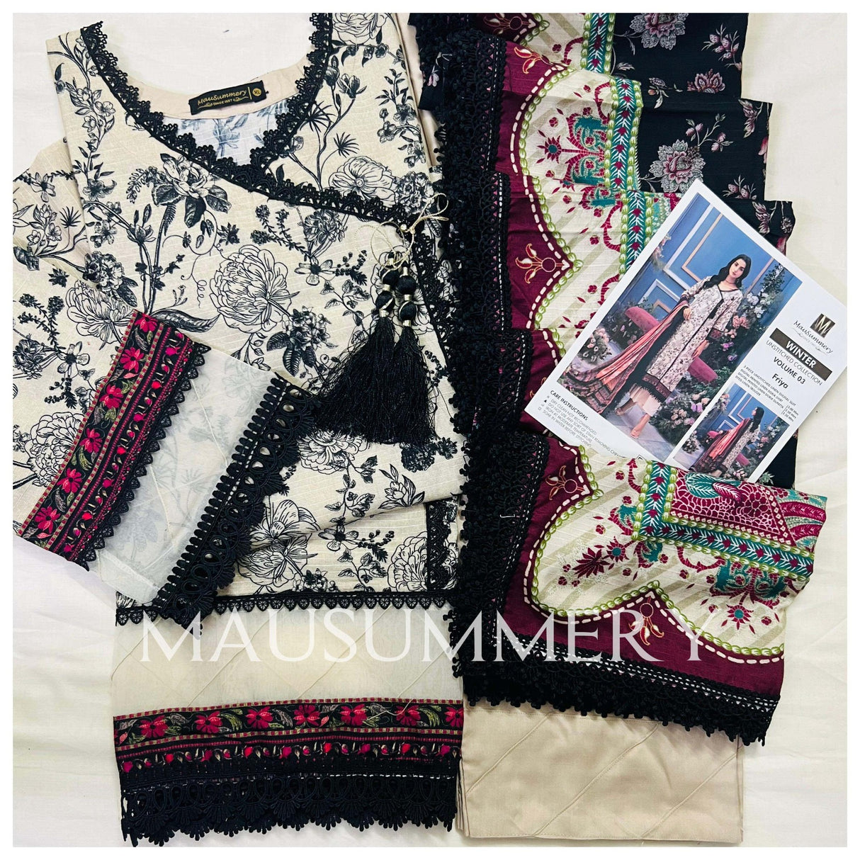 Mausummery Winter Lawn Ready To Ship