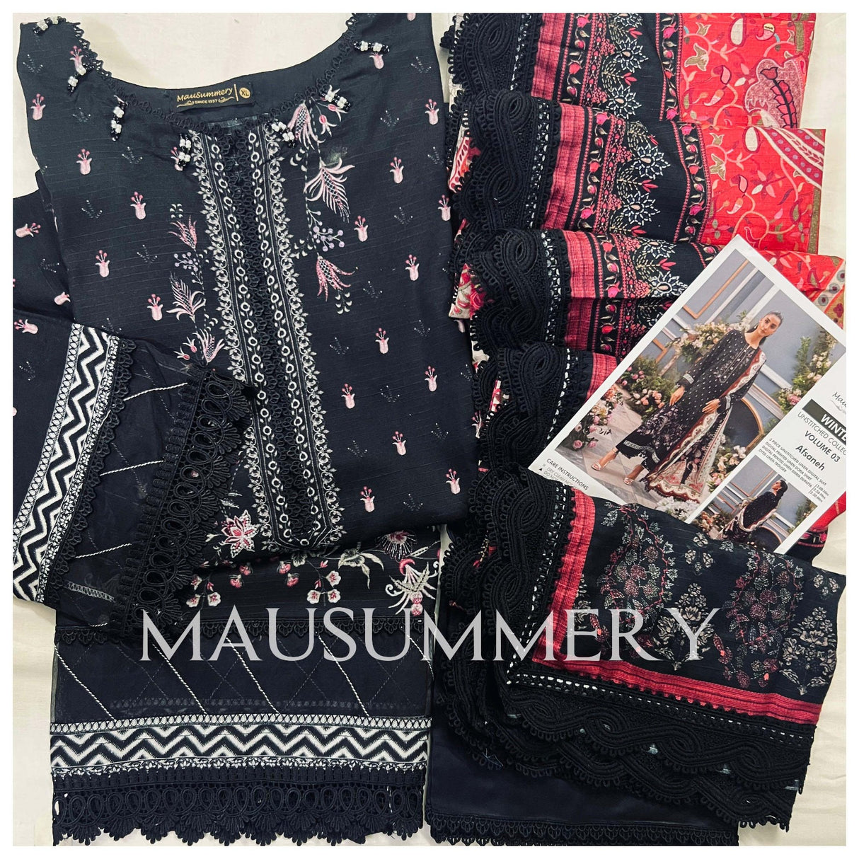 Mausummery Winter Lawn Ready To Ship