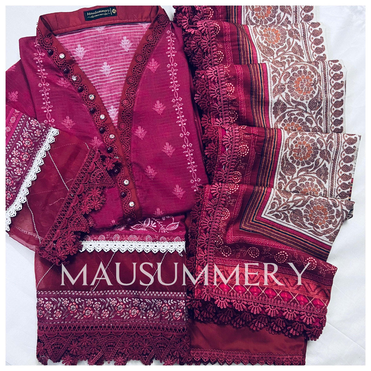 Mausummery Winter Lawn Ready To Ship