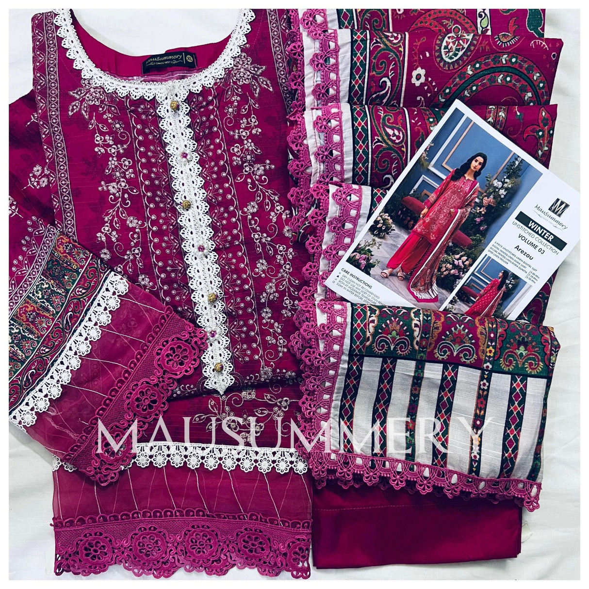 Mausummery Winter Lawn Ready To Ship