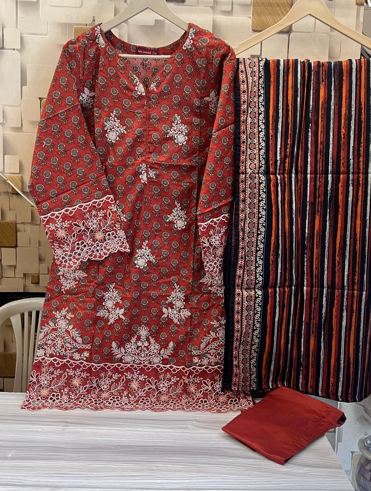 BIN SAEED EXCLUSIVE EMBROIDERED LAWN