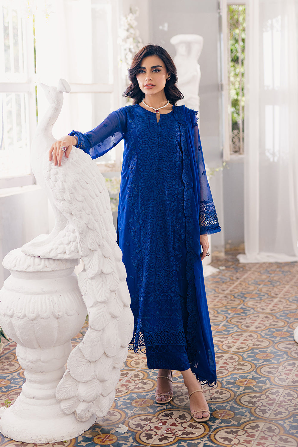 Azure Luxury Embroidered Collection