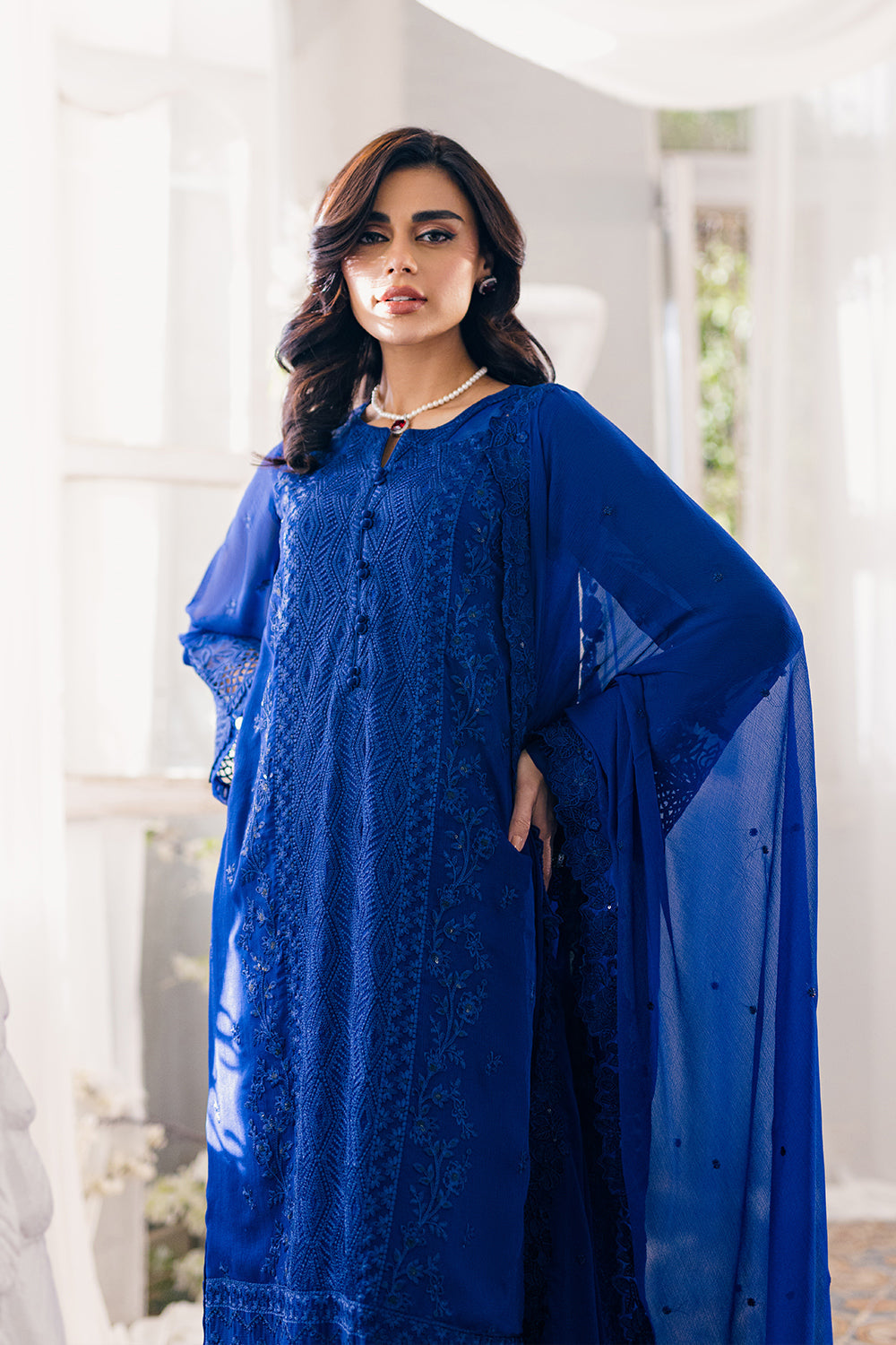 Azure Luxury Embroidered Collection