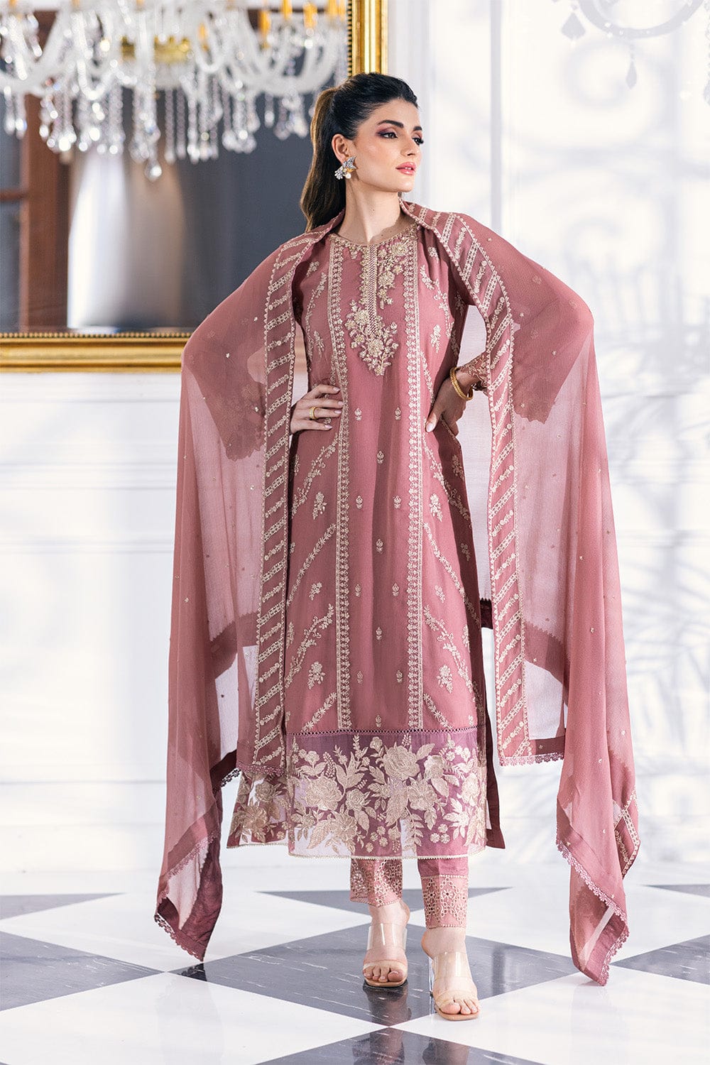 Azure Luxury Embroidered Collection