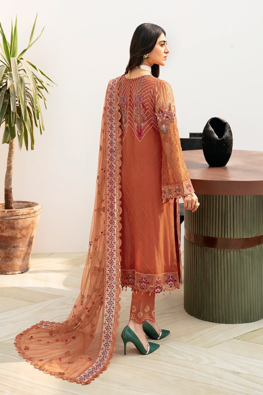 Chevron By Ramsha Chiffon Collection