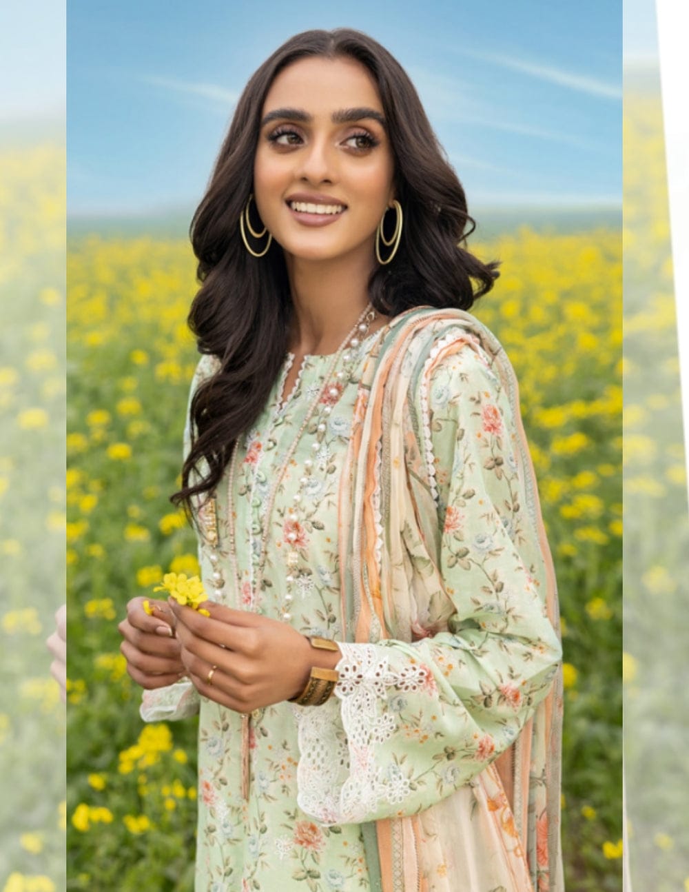 Adan's Libas Sarson Embroidered Lawn Collection