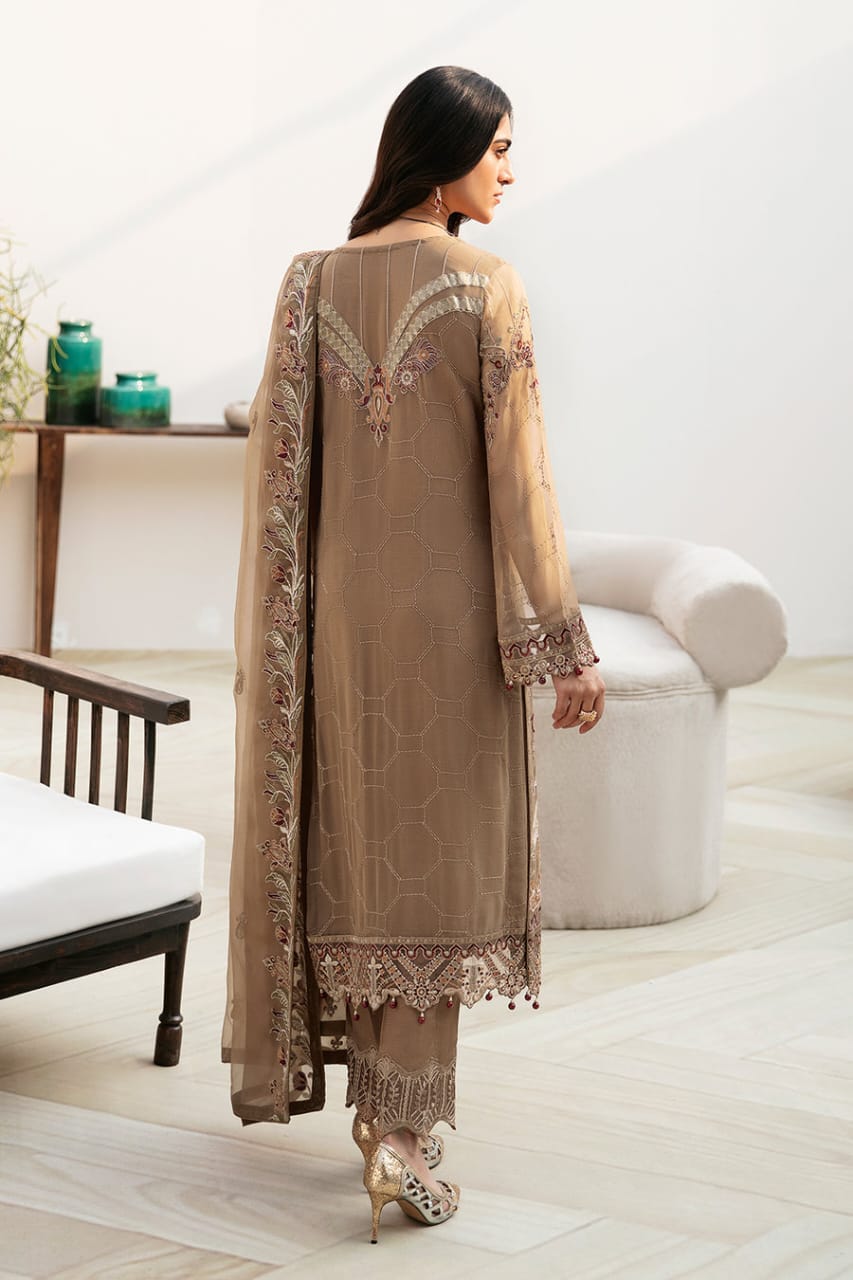 Chevron By Ramsha Chiffon Collection