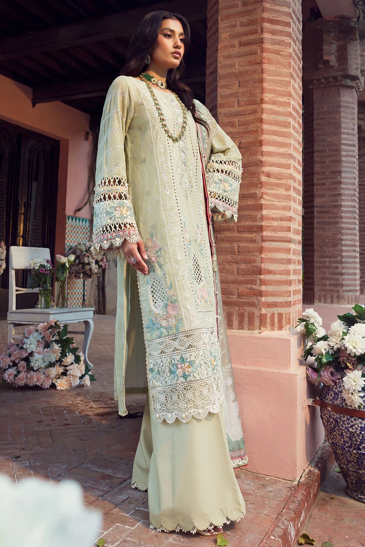 Motifz Embroidered Lawn Suit
