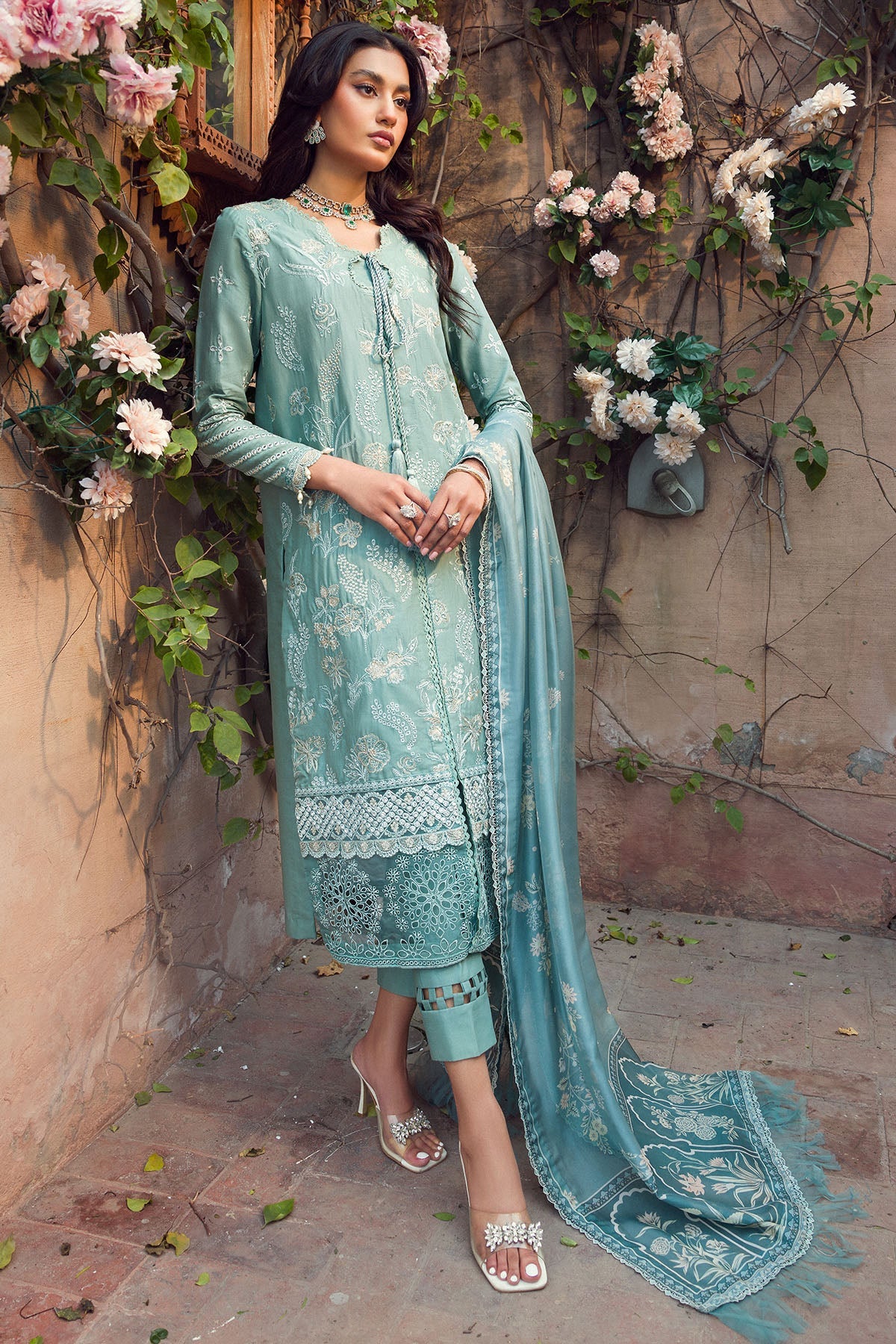 Motifz Embroidered Lawn Suit
