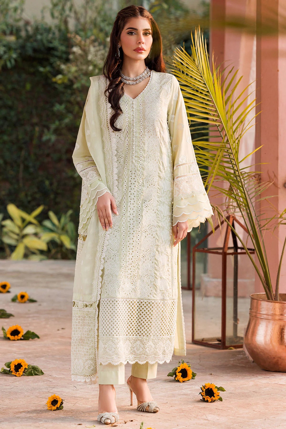 Motifz Embroidered Lawn Suit