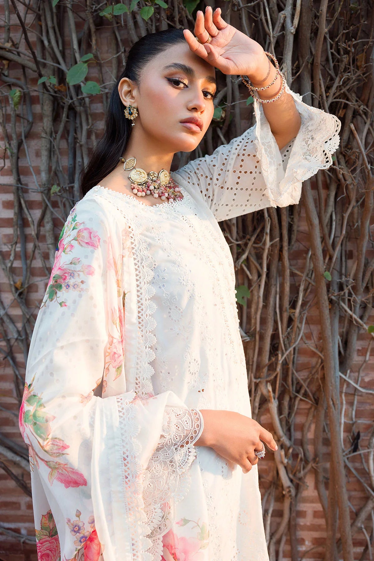 Motifz Embroidered Lawn Suit