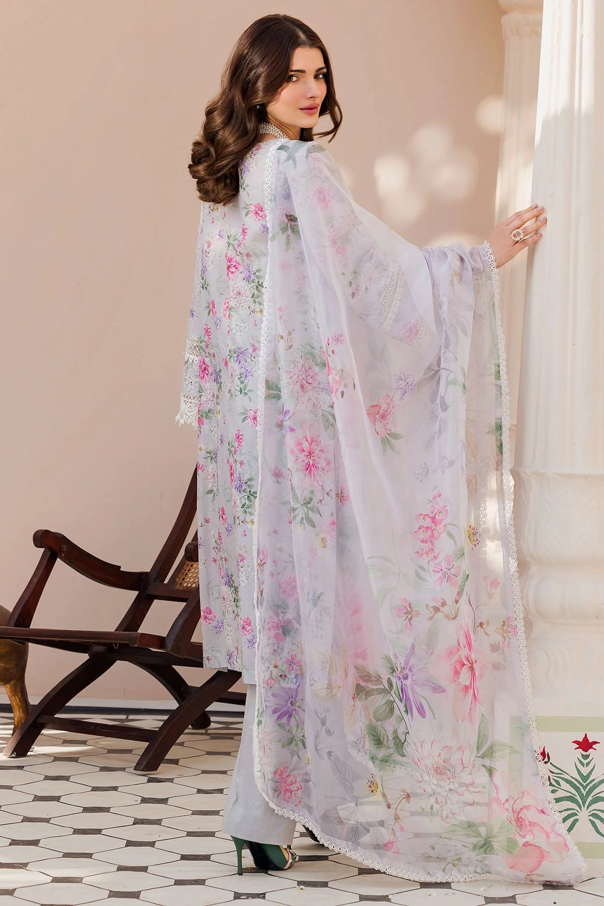 Motifz Embroidered Lawn Suit
