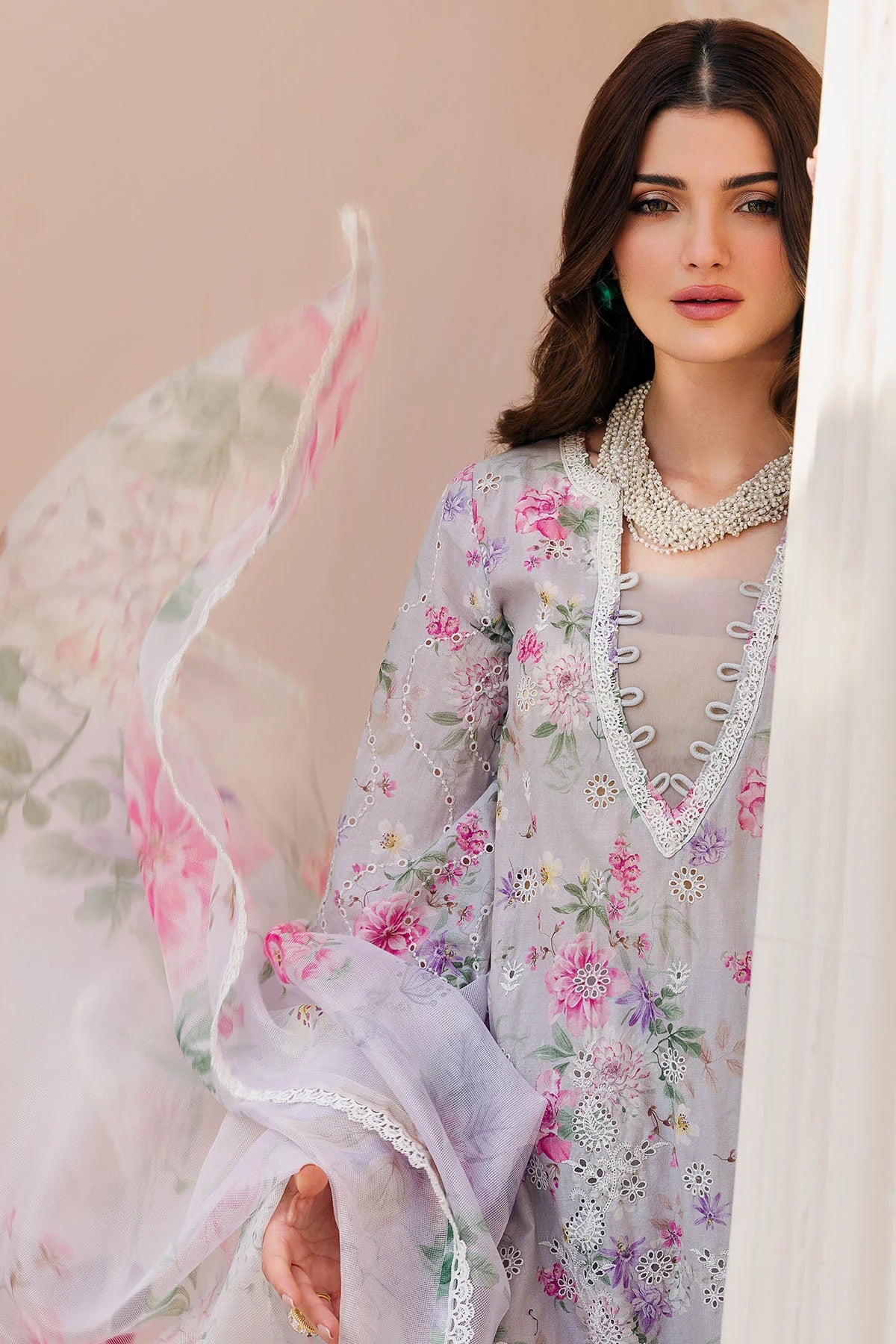 Motifz Embroidered Lawn Suit