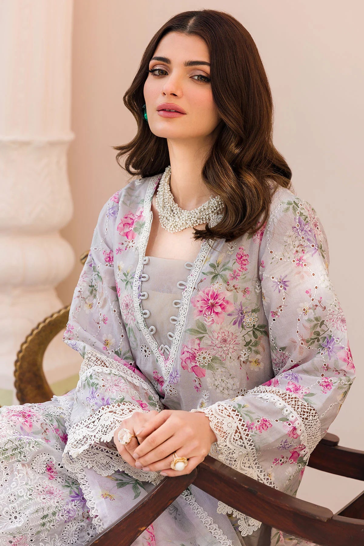 Motifz Embroidered Lawn Suit