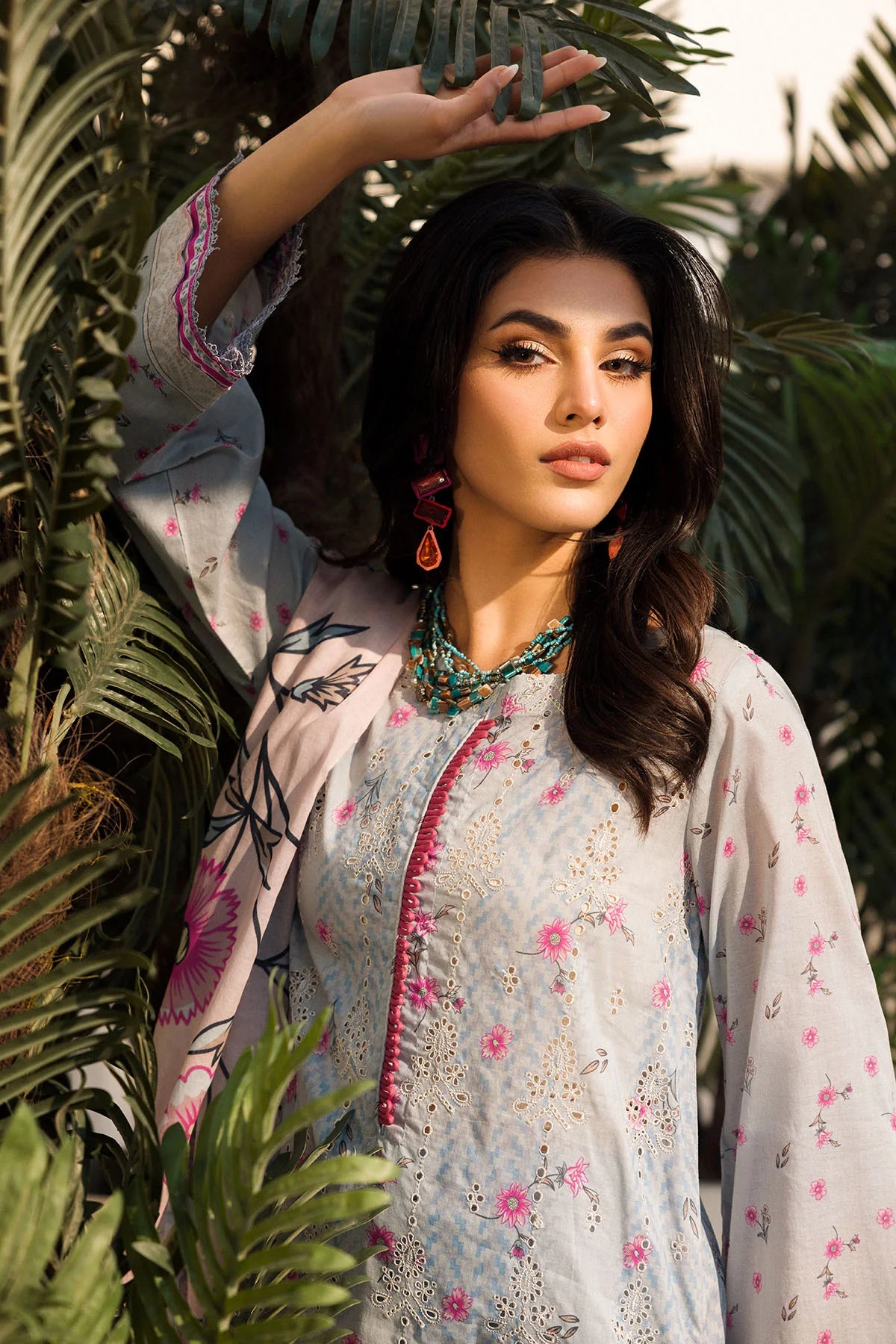 Motifz Embroidered Lawn Suit
