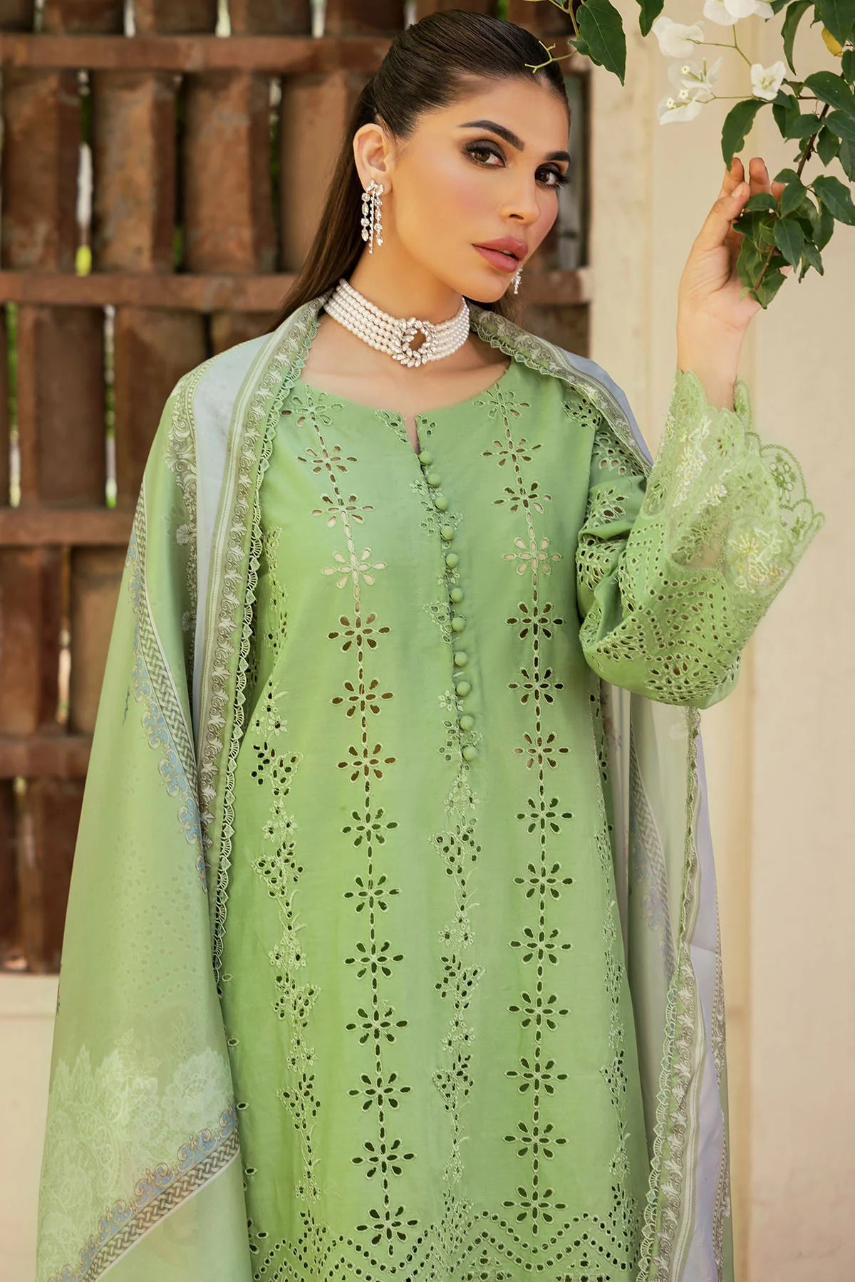 Motifz Embroidered Lawn Suit
