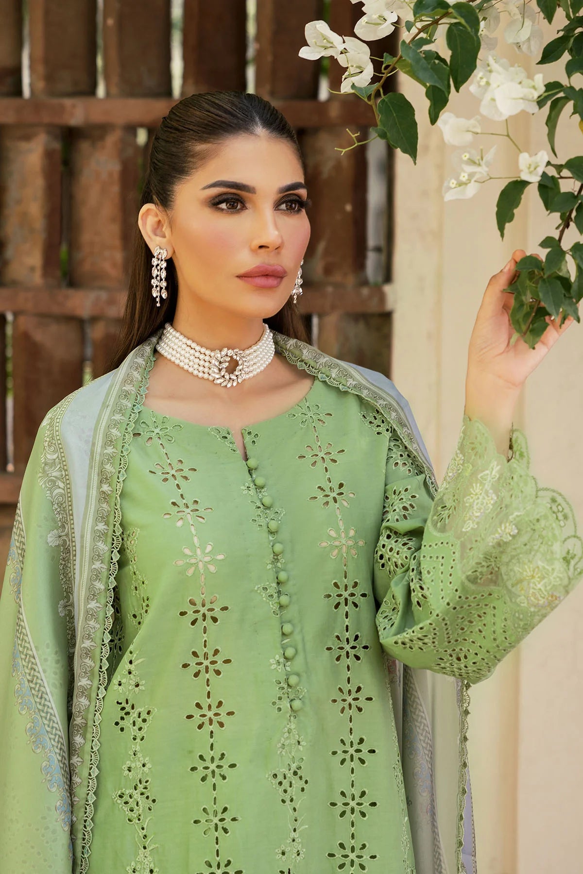 Motifz Embroidered Lawn Suit