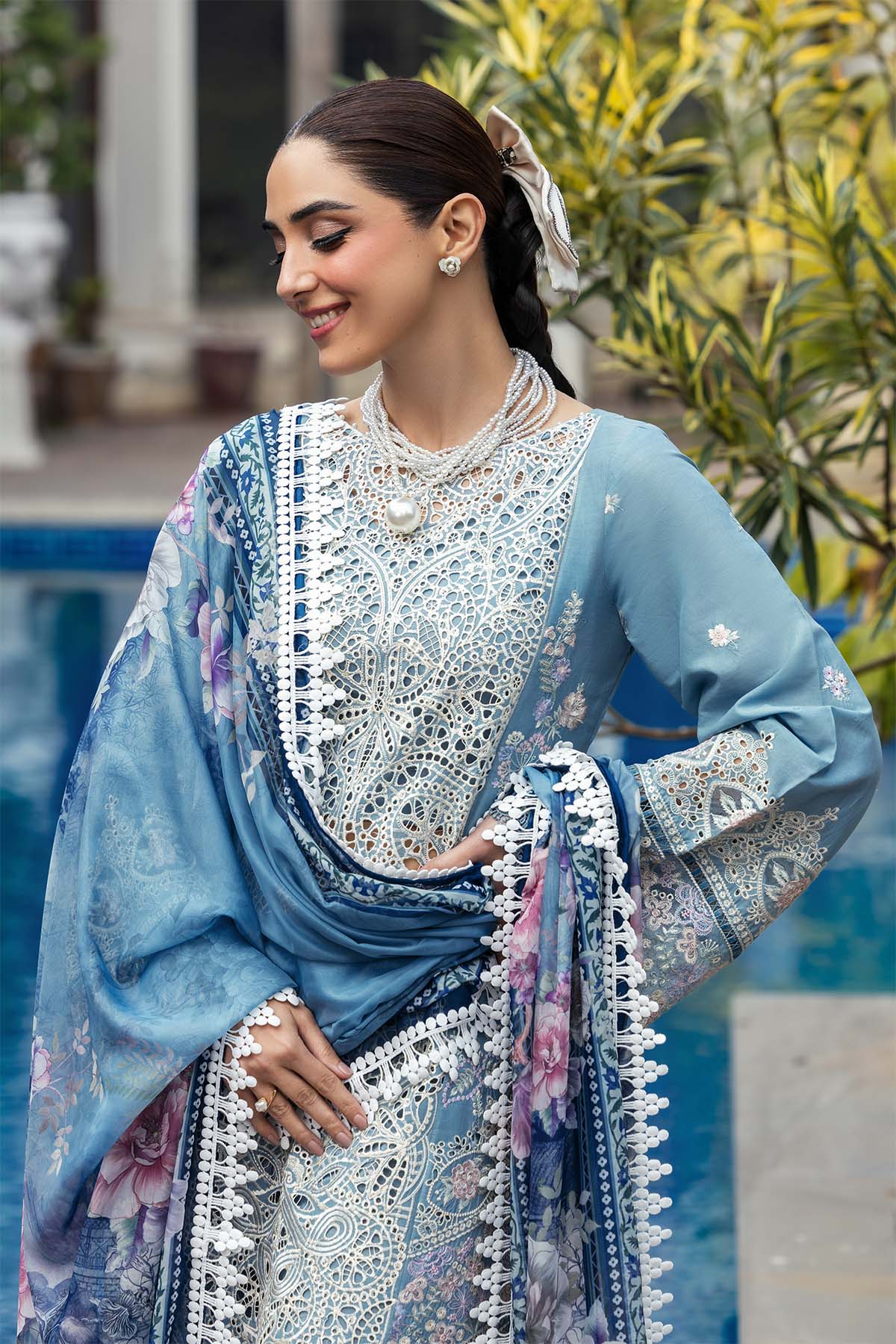 Motifz Embroidered Lawn Suit