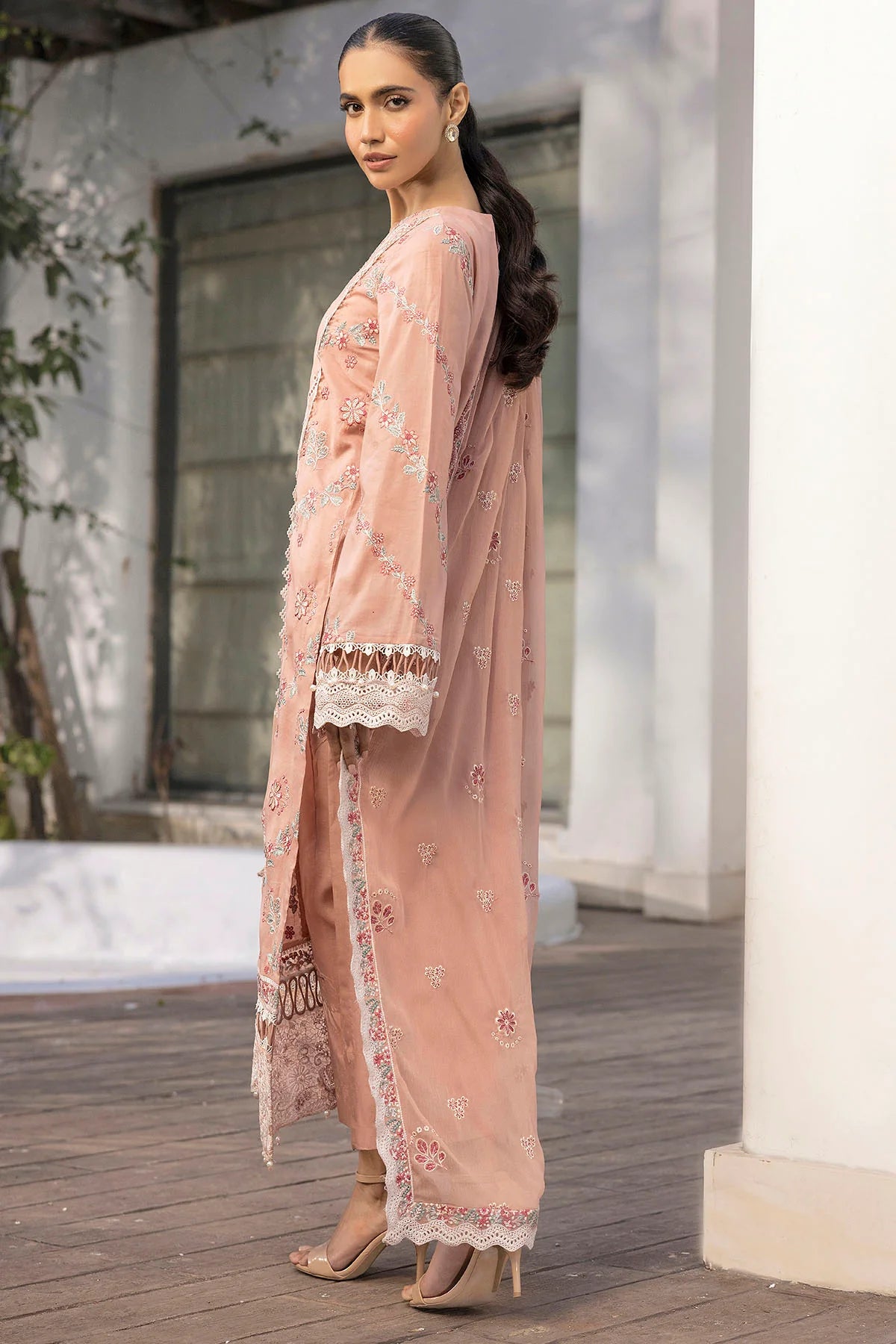 Motifz Embroidered Lawn Suit