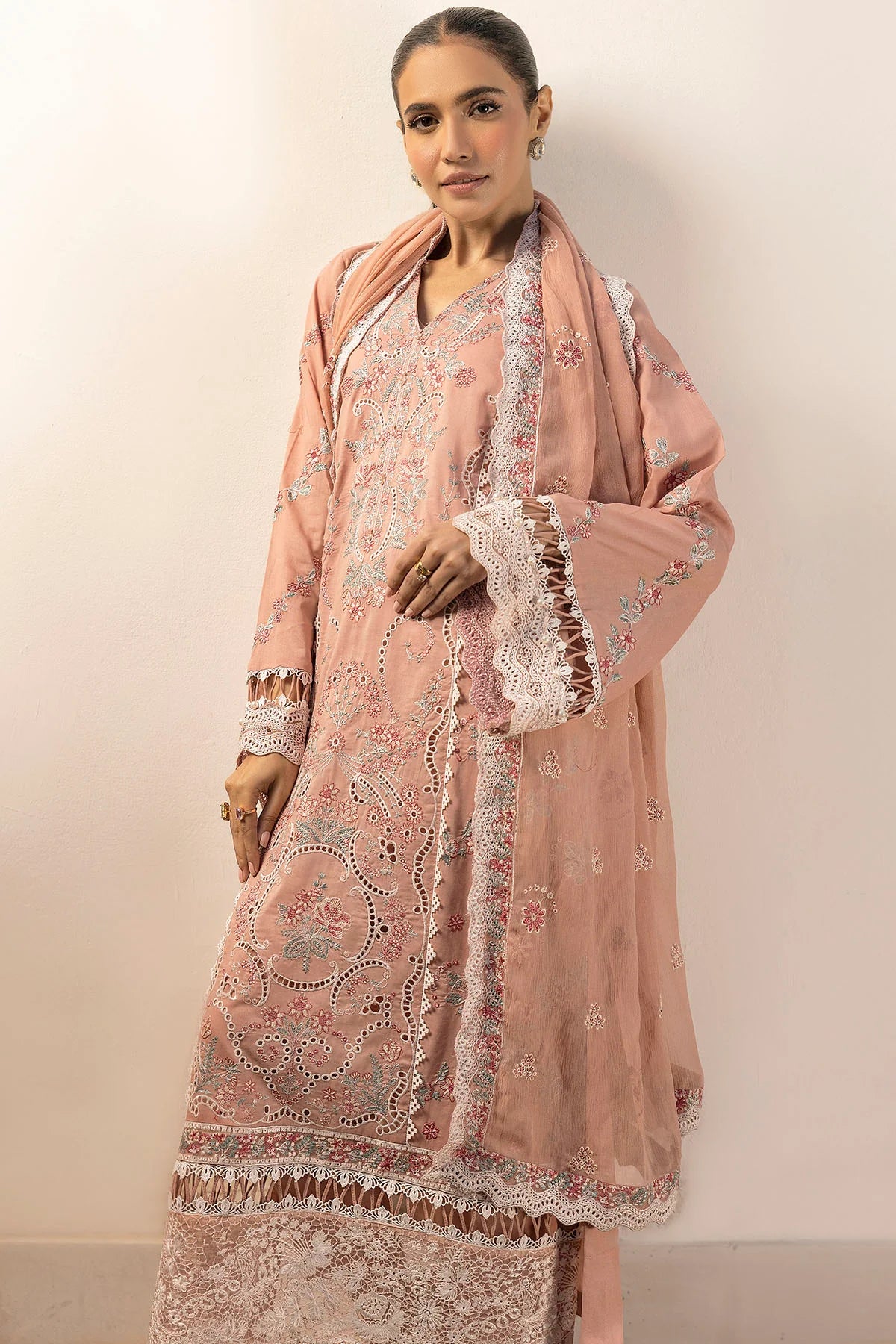 Motifz Embroidered Lawn Suit