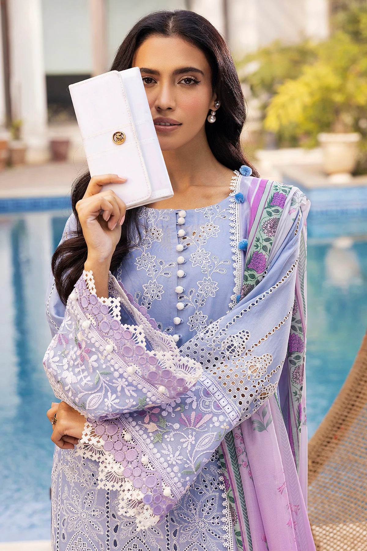 Motifz Embroidered Lawn Suit