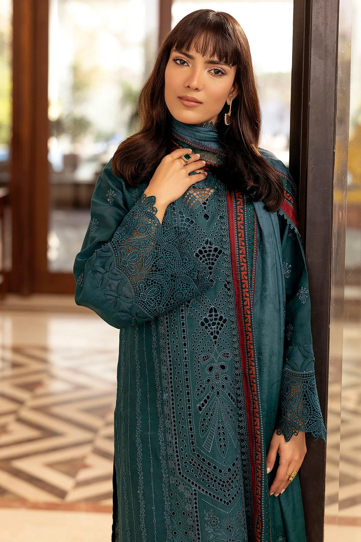 Motifz Embroidered Lawn Suit