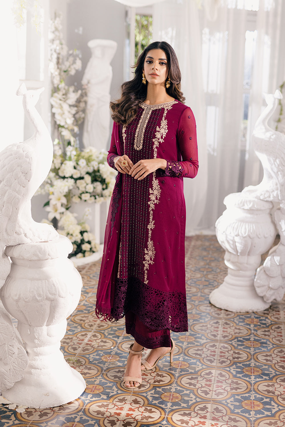 Azure Luxury Embroidered Collection