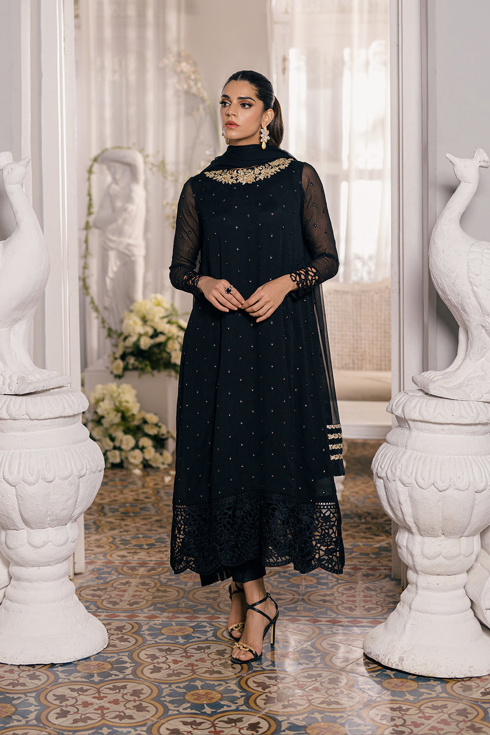 Azure Luxury Embroidered Collection