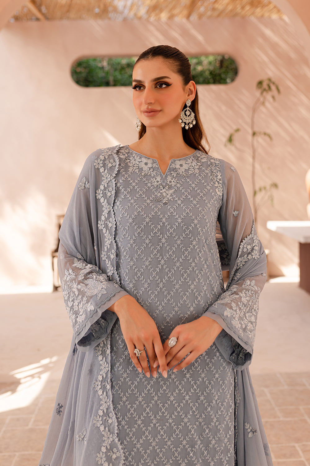 Azure Luxury Embroidered Collection