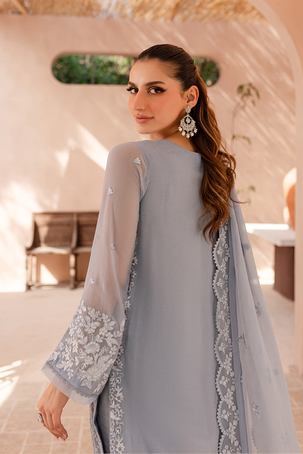 Azure Luxury Embroidered Collection